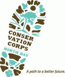 Logo for Conservation Corps North Bay, a Sonoma County non-profit organization.