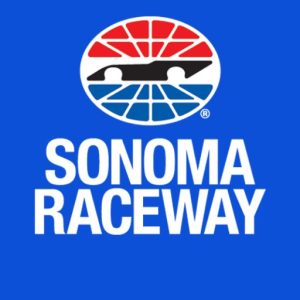 The Sonora Raceway logo on a blue background, sponsored by The LIME Foundation.