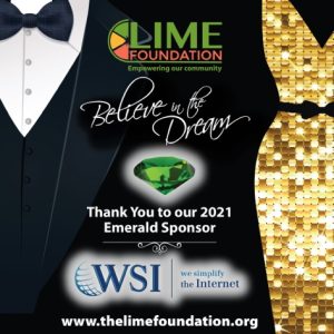Sonoma County Non-Profit Organization, The LIME Foundation of Santa Rosa believes in the dream. Thank you to our emerald sponsor.
