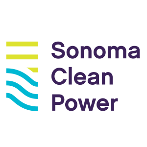 Check out the Sonoma Clean Power logo, representing a non-profit organization in Sonoma County.