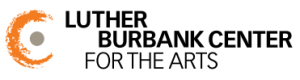 The Luther Burbank Center for the Arts logo represents a Santa Rosa Non-Profit organization dedicated to promoting arts and culture in Sonoma County.