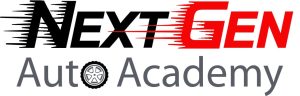 Logo for the Nextgen auto academy, a Santa Rosa non-profit organization supported by The LIME Foundation.