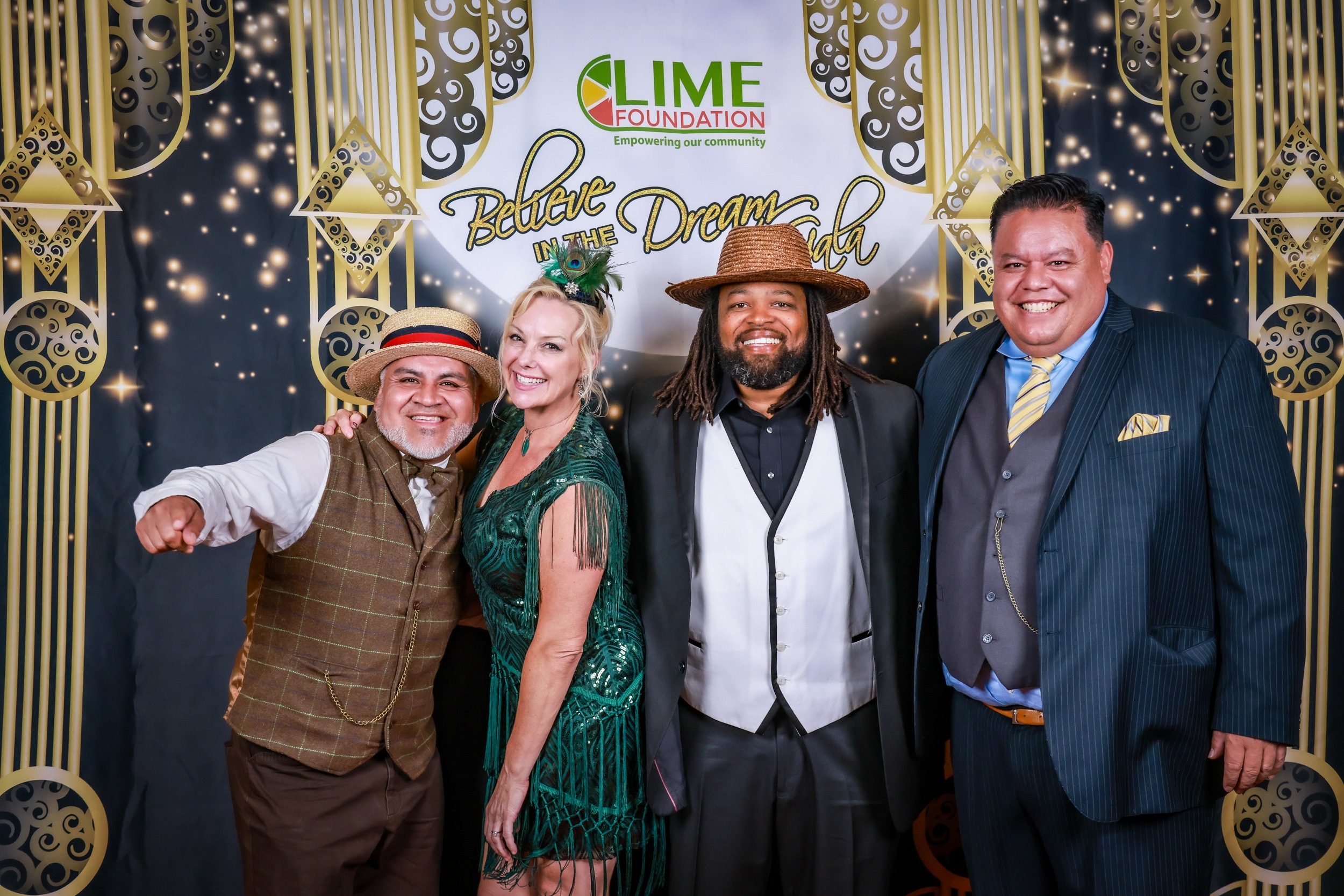 A group of people from Sonoma County's LIME Foundation posing for a photo.
